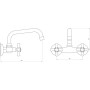 Смеситель для кухни DOMINO DMF-029-M7116-SHARM