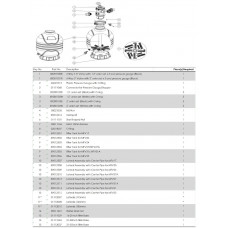 Дюзовая коробка в комп-ке с трубой для Emaux MFV17 89012507