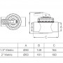 Кран Emaux V40-2 (E) двухпозиционный 50 мм