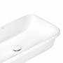 Раковина Qtap Scorpio 610х380х150 White с донным клапаном QT1411K491W