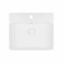 Раковина Qtap Nando 500х420х130 White з донним клапаном QT1211K404AW