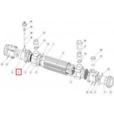 Фитинг-корзина теплообменника G2 Elecro, 2 шт.