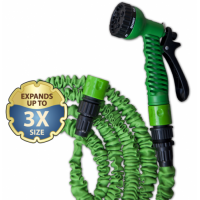 Шланг Bradas TRICK HOSE, що розтягується, 5-15м зелений