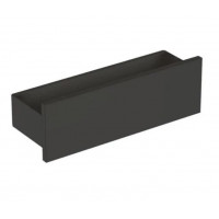 SMYLE SQUARE полка настенная 45*14,8*15см, лава/с порошковым покрытием матовый, лава/крашеный матовый