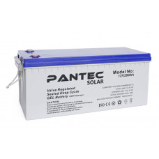 Акумуляторна батарея PANTEC 200-12 GEL 12V 200 Ah