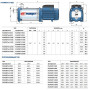 Багатоступінчастий самовсмоктуючий насос Pedrollo PLURIJETm 4/200X