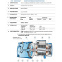 Насос самовсмоктуючий Pedrollo JSWm 2AХ