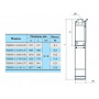 Скважинный насос NPO 75 SWS 1.2-60-0.45 + кабель 50 м комплектация "А"