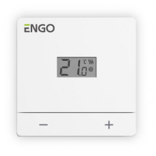 Дротовий добовий термостат Engo EASY-230W (білий)