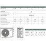 Кондиционер тепловой насос Cooper&Hunter SUPREME CONTINENTAL INVERTER CH-S12FTXAL2-WP R32 Wi-Fi