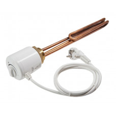 ТЭН Tenko RS/G 2,5 кВт резьба 1"1/4 гнутая с термостатом медь