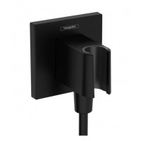 Тримач для душу Hansgrohe FIXFIT Porter Square чорний матовий