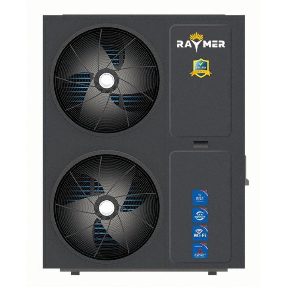 Інверторний тепловий насос для басейну Raymer RAY-29PD2 Інверторний тепловий насос для басейну Raymer RAY-29PD2