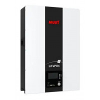 Акумулятор літієвий MUST LP1600-24100, 24В 200Ач, LiFePO4, літій-залізо-фосфатна АКБ