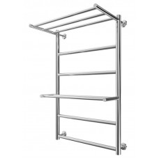 Водяна рушникосушарка Mario INOX Анкона 770х530/500 з полицею