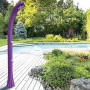  Душ солнечный Aquaviva So Happy с мойкой для ног, фиолетовый DS-H221VO, 28 л