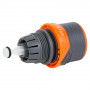 Конектор 1/2" швидкознімний для шланга 1/2" аквастоп з замком (ABS+TPR) FLORA (5015434)