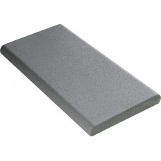 Копинговый камень Aquazone Tuff 250x500x50-25 мм, серый (пористый)