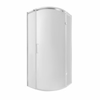 Душевая кабина Qtap Virgo CRM1099AC8 90х90 см, стекло Clear 8 мм покрытие CalcLess, без поддона