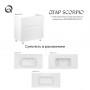 Тумба напольная Qtap Scorpio 1000х825х500 WHITE QT1473TNВ101NW