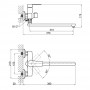 Смеситель для ванны Brinex 35C 005