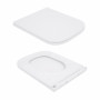 Унітаз підлоговий Qtap Tern Ultra Quiet безобідковий з сидінням Soft-Close QT17226003AW White