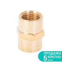 Соединение FT 1/4" × 1/4" (латунь) SIGMA (7025111)