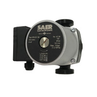 Насос циркуляційний SAER W35-25 130 мм + гайки