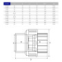 Муфта розбірна ПВХ Hidroten EPDM 1001079, із ущільненням, d20