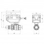 Кран шаровой зонный Icma 3/4" №341