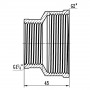 Муфта редукционная SD Forte 2"х1" 1/4 ВВ SF3575032