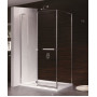 MEGERKA душова кабіна прямокутна 120*80*190см (скло+двері), розпашна, скло прозоре 6мм, ліва (3 коробки)