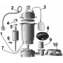 Насос дренажний VOLKS pumpe QDX1500 1,5кВт