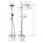 Crometta S 240 Showerpipe  Душова система для ванни