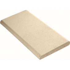 Копинговый камень Aquazone Tuff 250x500x50-25 мм, бежевый (пористый)