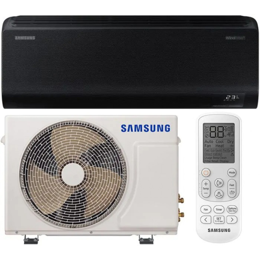 Кондиціонер Samsung AR18BXFAMWKNUABDK Black Diamond WindFree