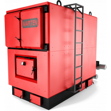 Твердотопливный котёл 800 кВт Marten Industrial-T MIT-800 с трубным теплообменником