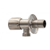 Кран угловой Fado New с керамической головкой 1/2 x1/2" ЗЗ серия 80