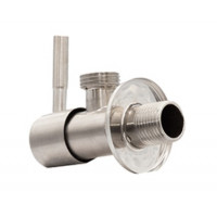 Кран угловой Fado New с керамической головкой 1/2 x1/2" ЗЗ серия 90 
