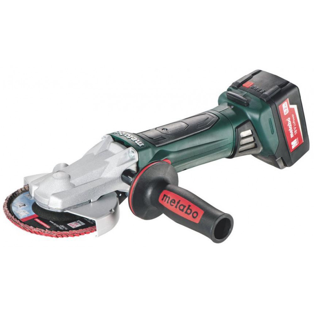 Угловая шлифмашина Metabo WF 18 LTX 125 Quick 2xLiHD 5,5Ah, ASC 30-36 V