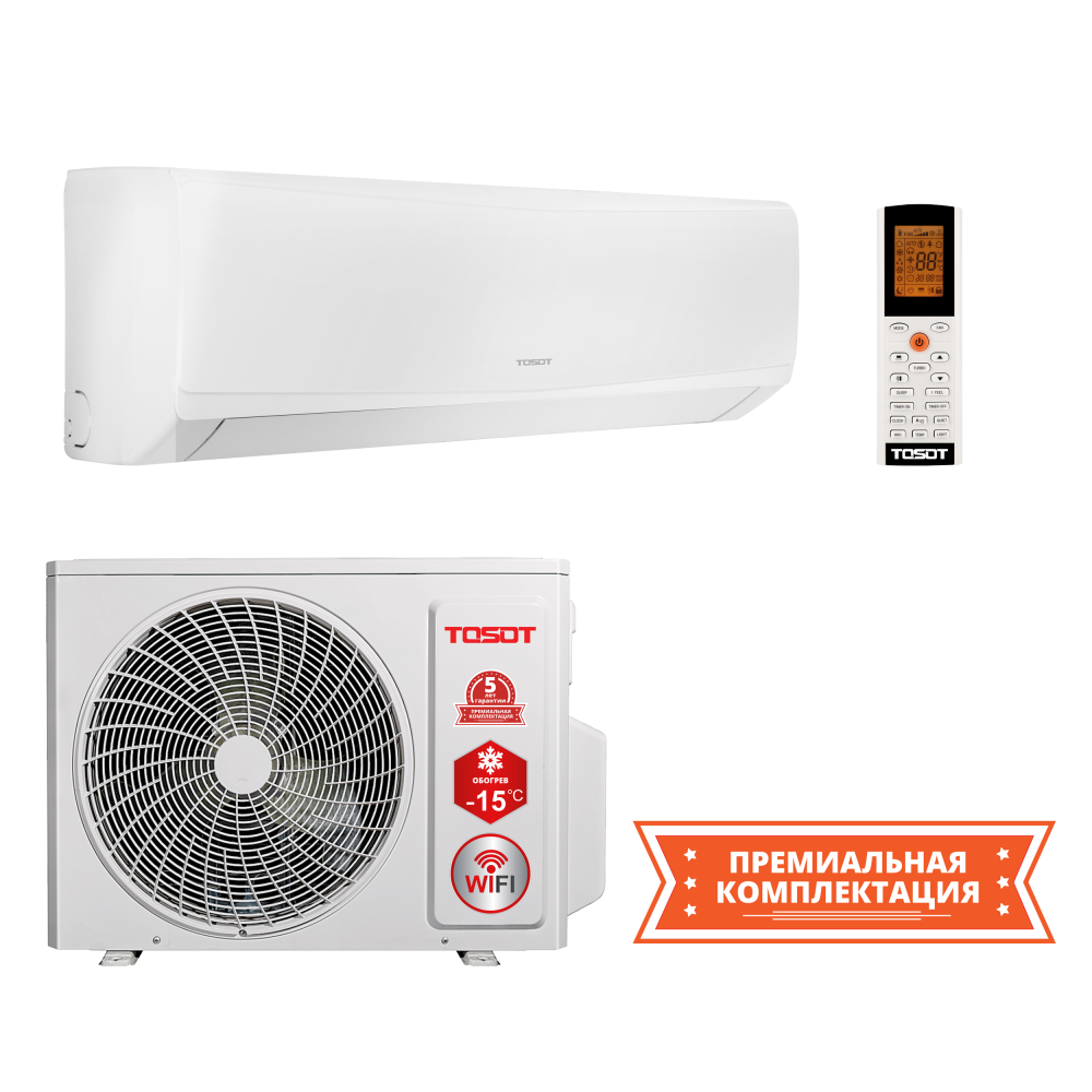 Кондиціонер інверторний Tosot Orbis Inverter GP-18SL