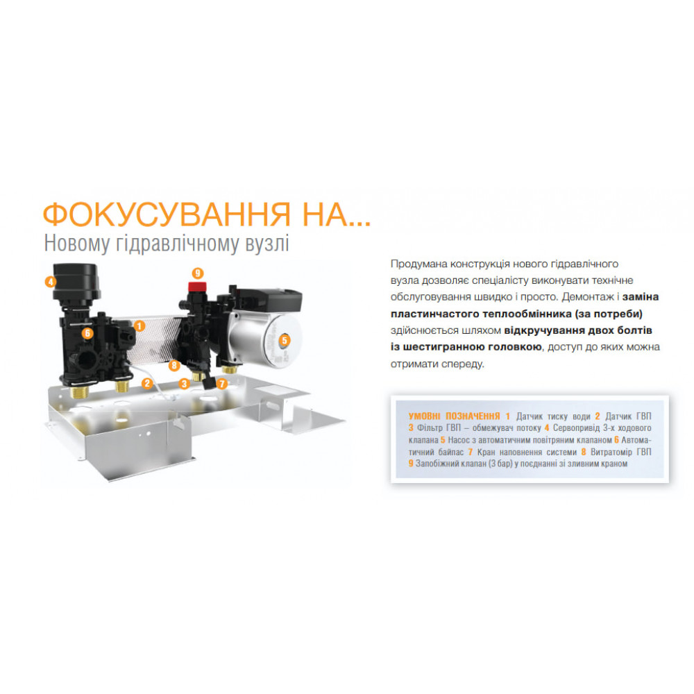 Настінний газовий котел Ferroli DIVA D F24