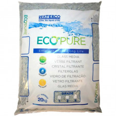 Песок стеклянный Waterco EcoPure 0.5-1.0 мм (20 кг)
