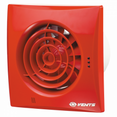 Витяжний вентилятор Вентс 100 Квайт червоний RAL 3013