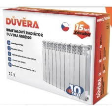 Радіатор біметалевий DUVERA 500/100 (BRD-100)