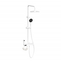 Душевая система FADO Menkuna 1/2" матовый белый