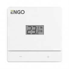 Проводной суточный термостат Engo EASY230B 230В белый 