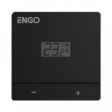 Проводной суточный термостат Engo EASY230B 230В черный