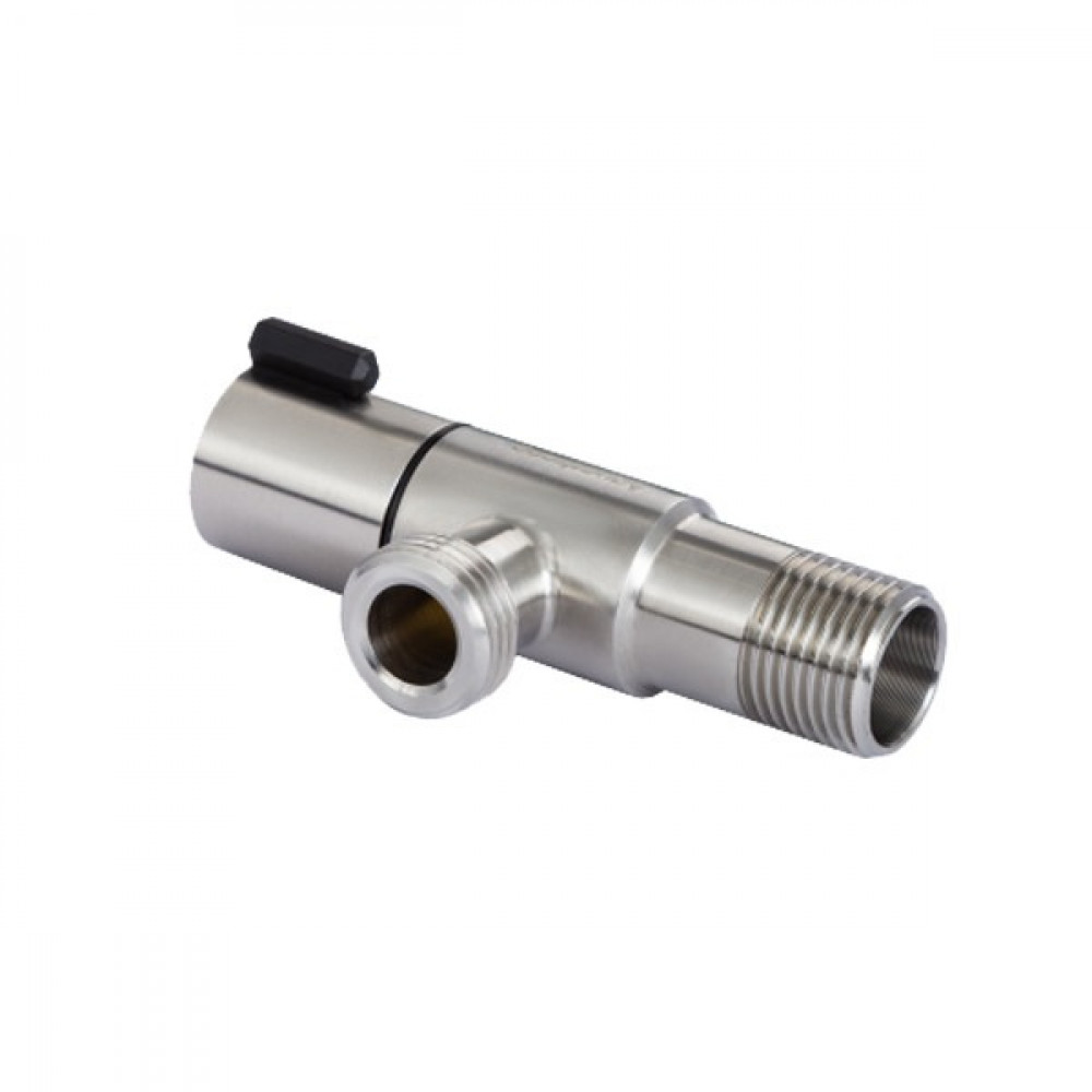  Кран угловой Aquastrong R1 M1/2 х M1/2 из нержавеющей стали