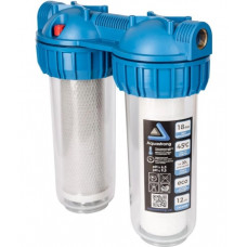Фільтр для води Aquastrong MP2-10310, 2 колби 10", різьблення 1"
